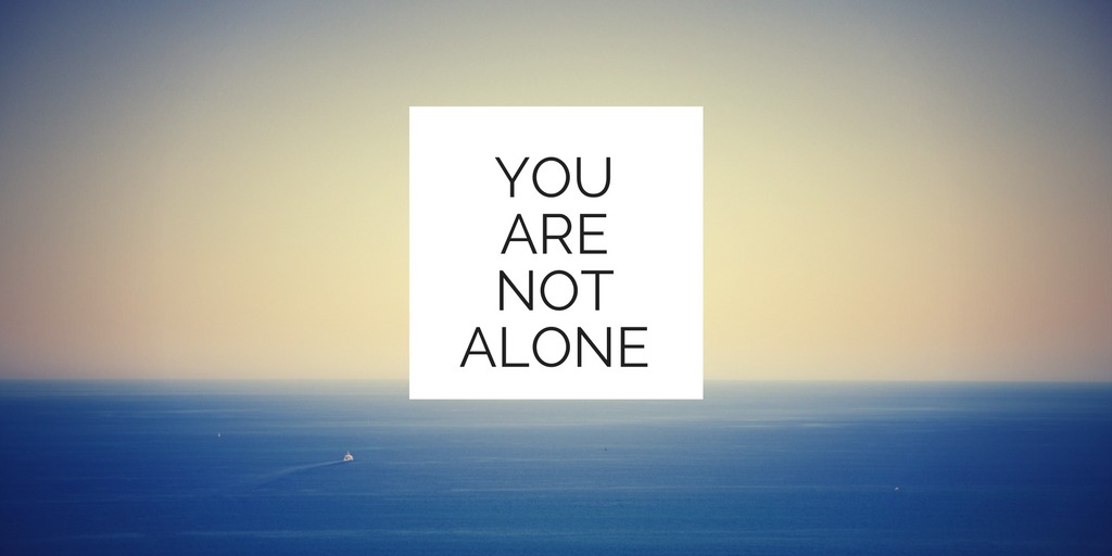 you are not alone | Jeanette LeBlanc