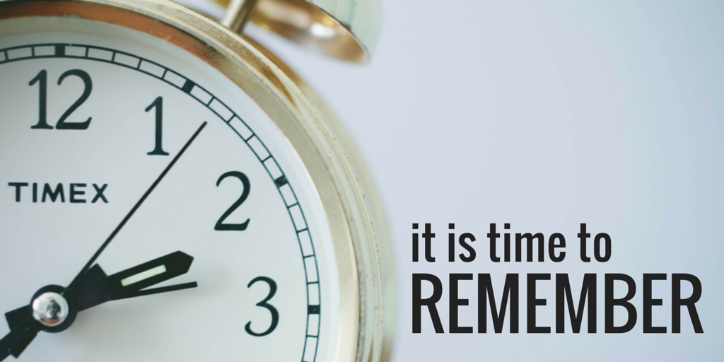 it is time to remember; by jeanette leblanc