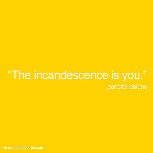 incandescence