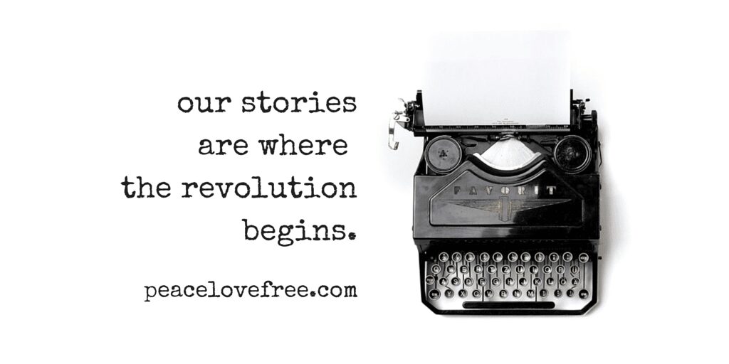 Unlock it, Poet {our stories are where the revolution begins}