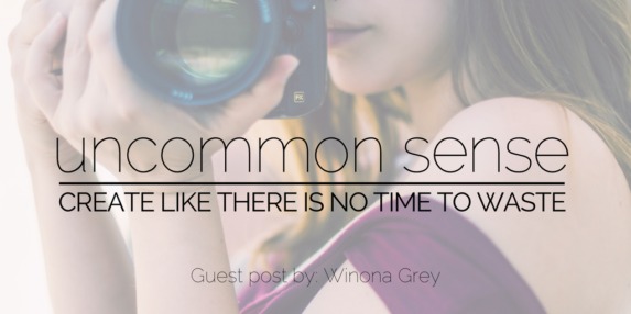 Create like there is no time to waste - a love letter to those struggling with creative resistance - By Winona Grey